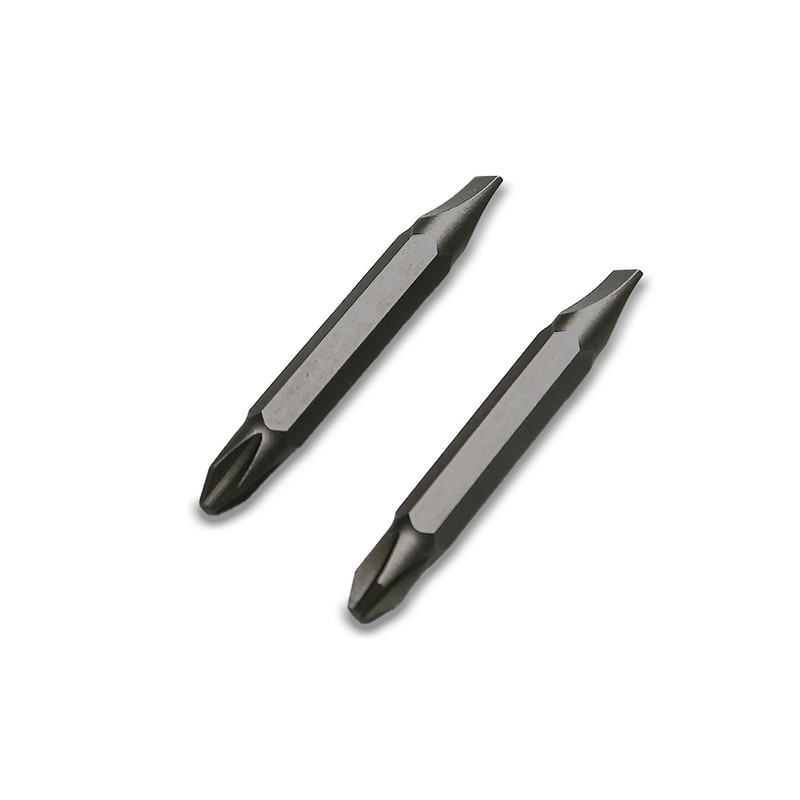 TMAX 2-25pc #2 PH, 1/4" Slotted double end screwdriver bits for 11-in-1&10-in-1 gallery