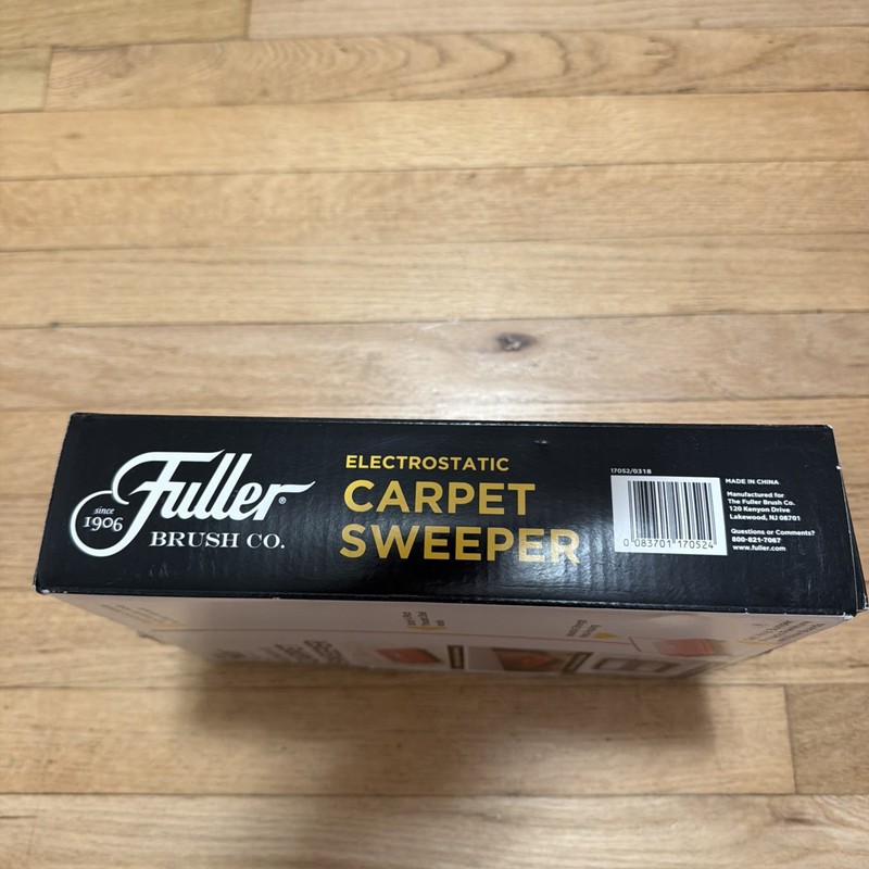 Fuller Brush 17052 Electrostatic Carpet and Floor Sweeper Red Lightweight New gallery