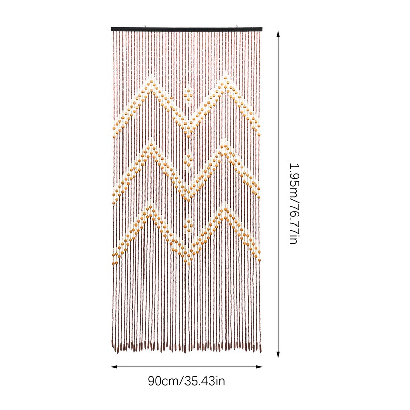 Natural Bamboo 52 Strands Handmade Curtain Beads Window Door Shoji Room Divider gallery