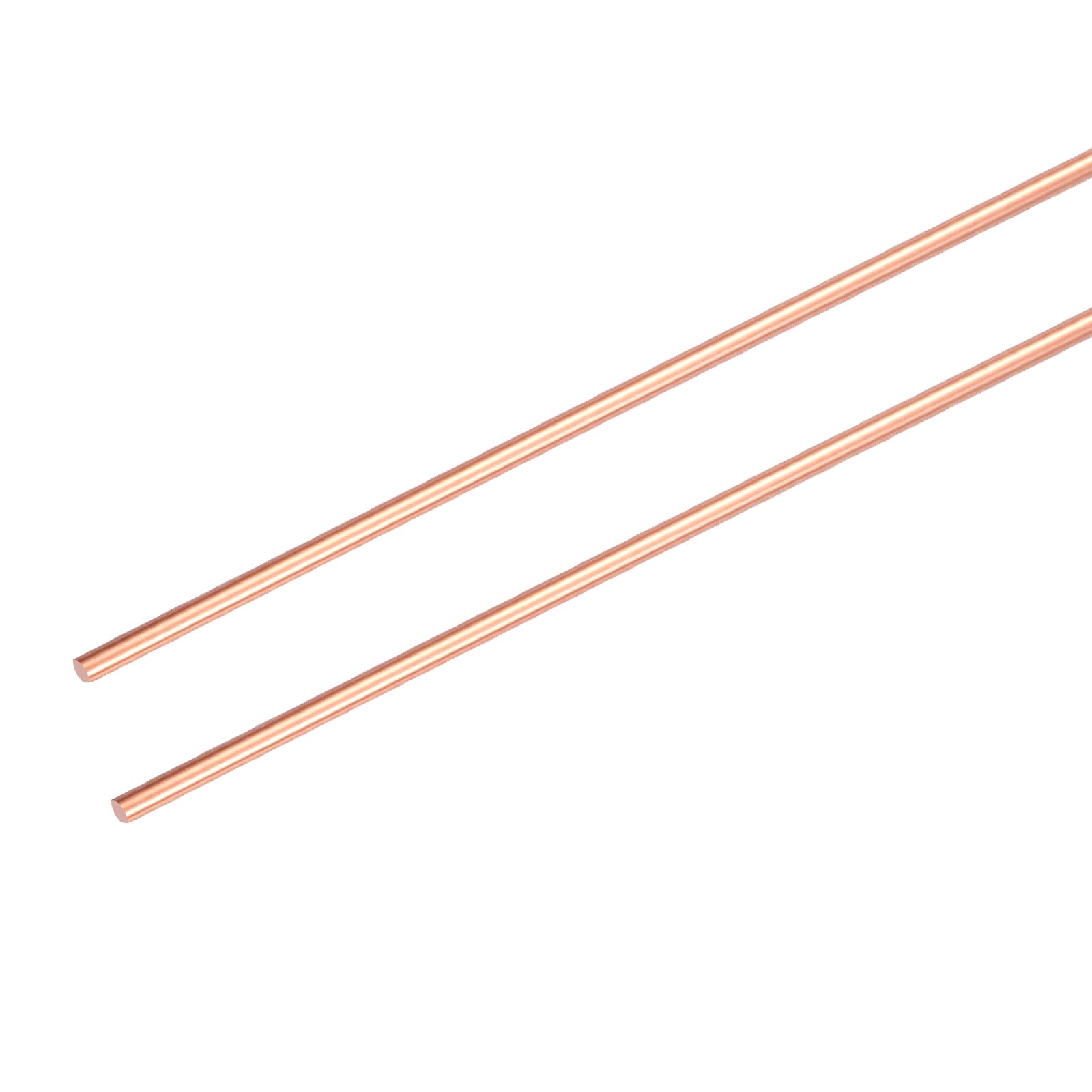 2Pcs Pure Copper Rod 99.99%, Diameter 1mm/0.04", Length 12.6" DIY gallery