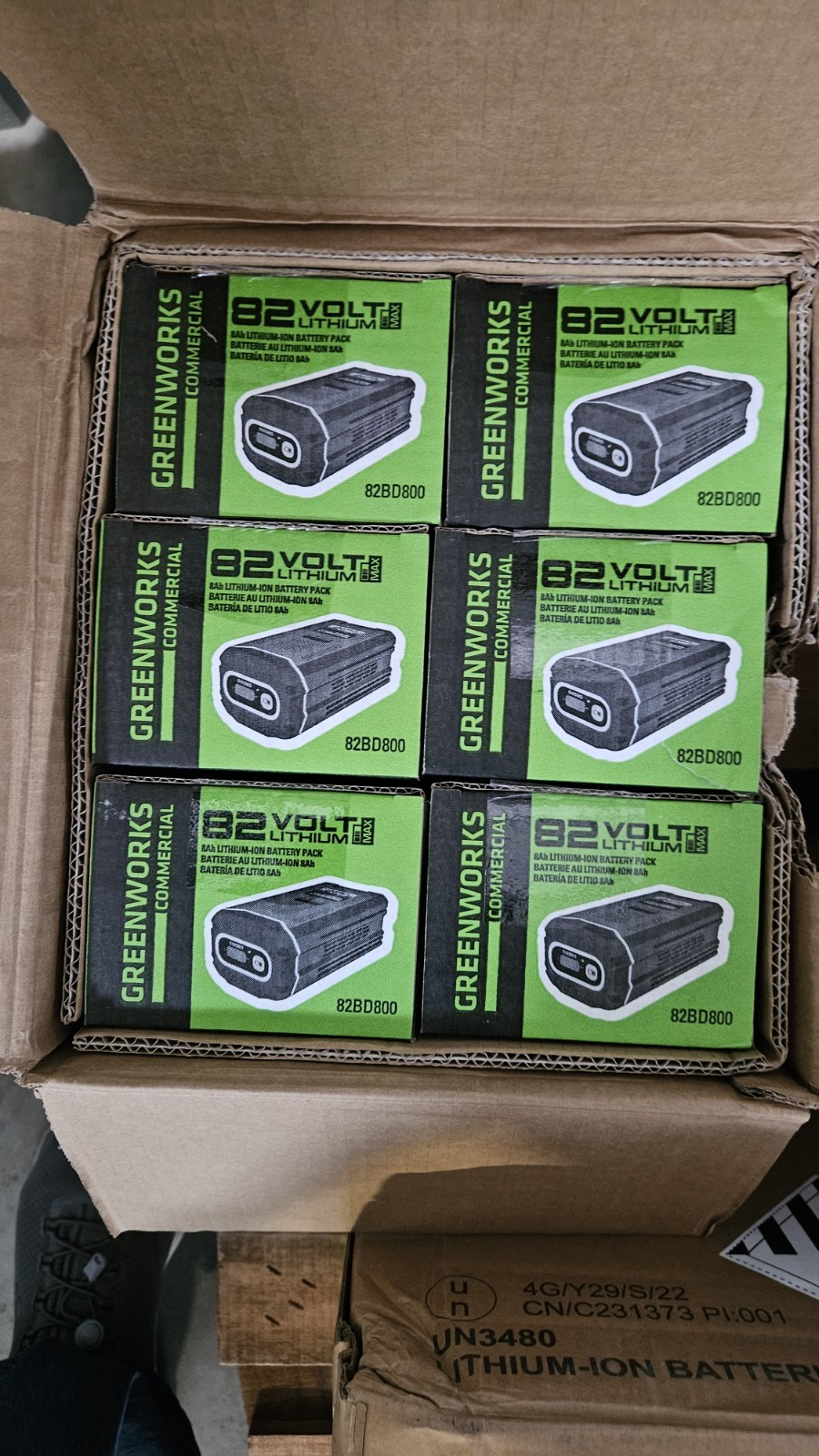 Greenworks 82V 8Ah Bluetooth Battery Digital Display 82BD800 - NEW gallery