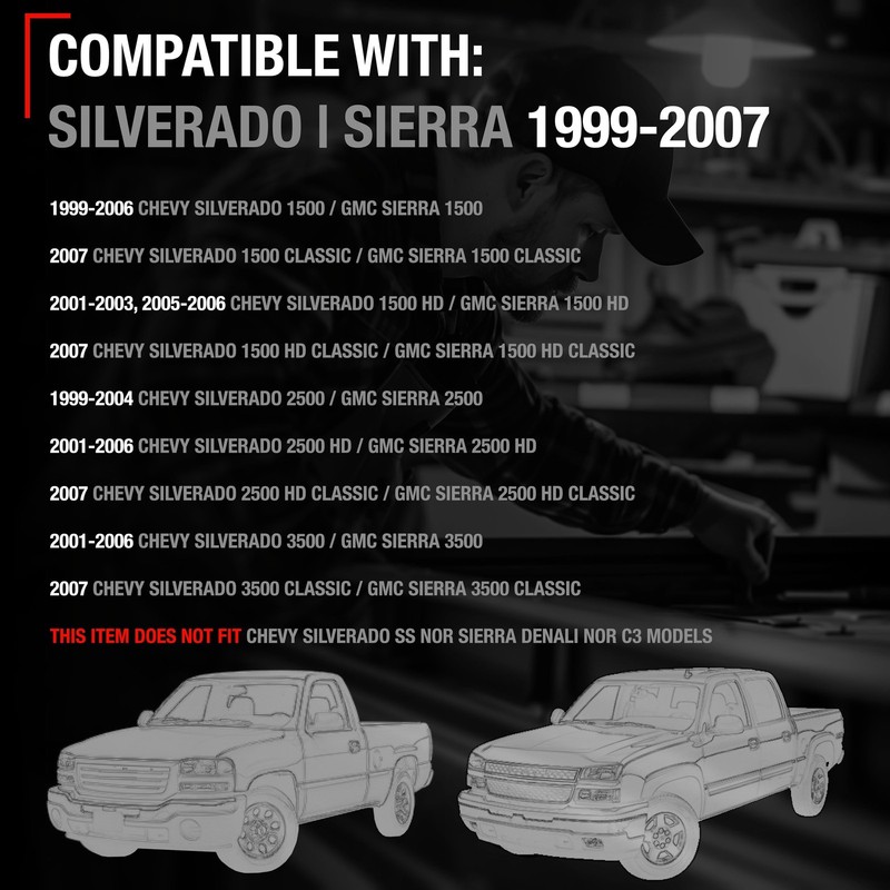 Tailgate Handle for Chevrolet Silverado; GMC Sierra 1500, 2500, 3500, Classic... gallery