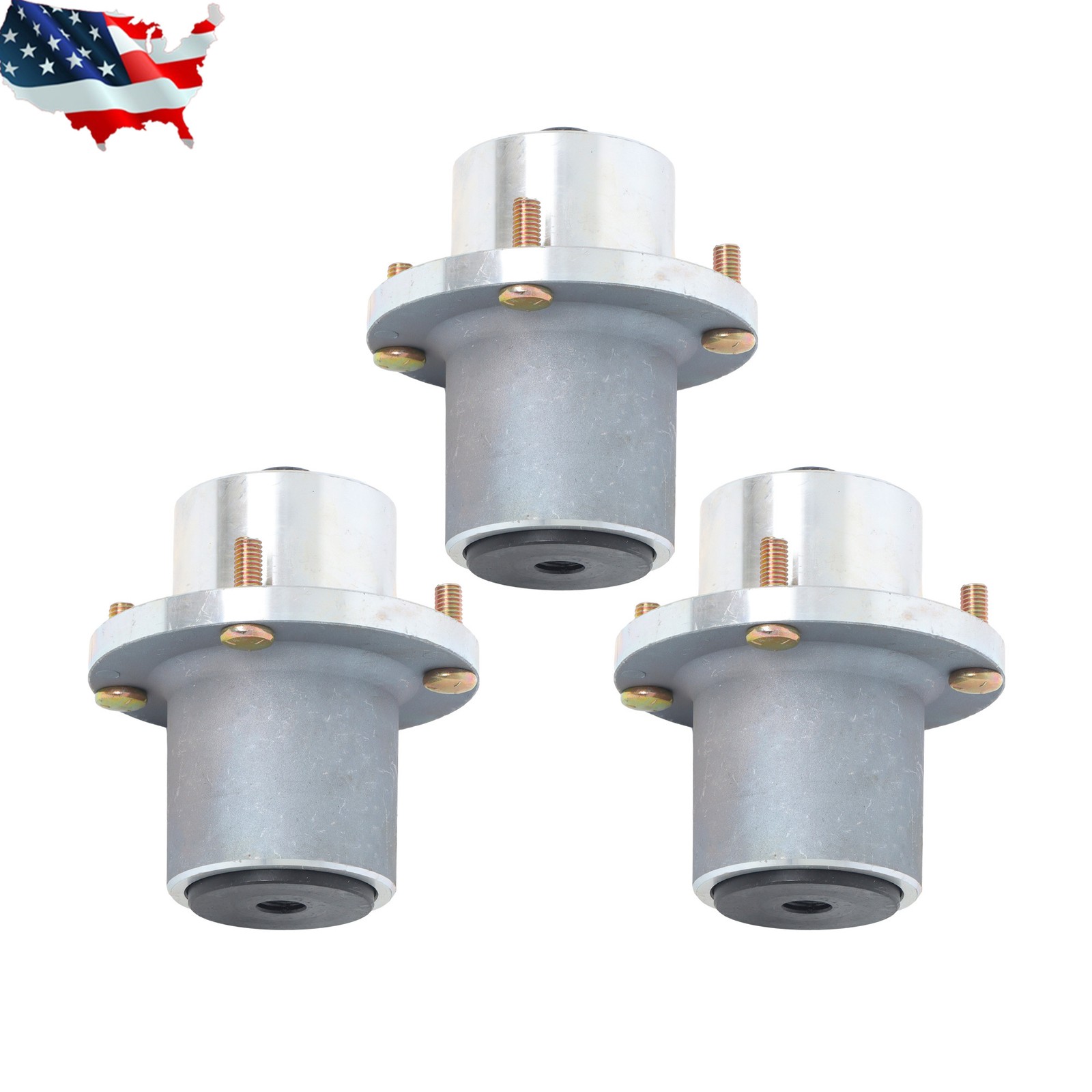 125981 605380 3 Pack Mower Spindle For Hustler Fastrak Raptor SDX 48" 54" 60" gallery