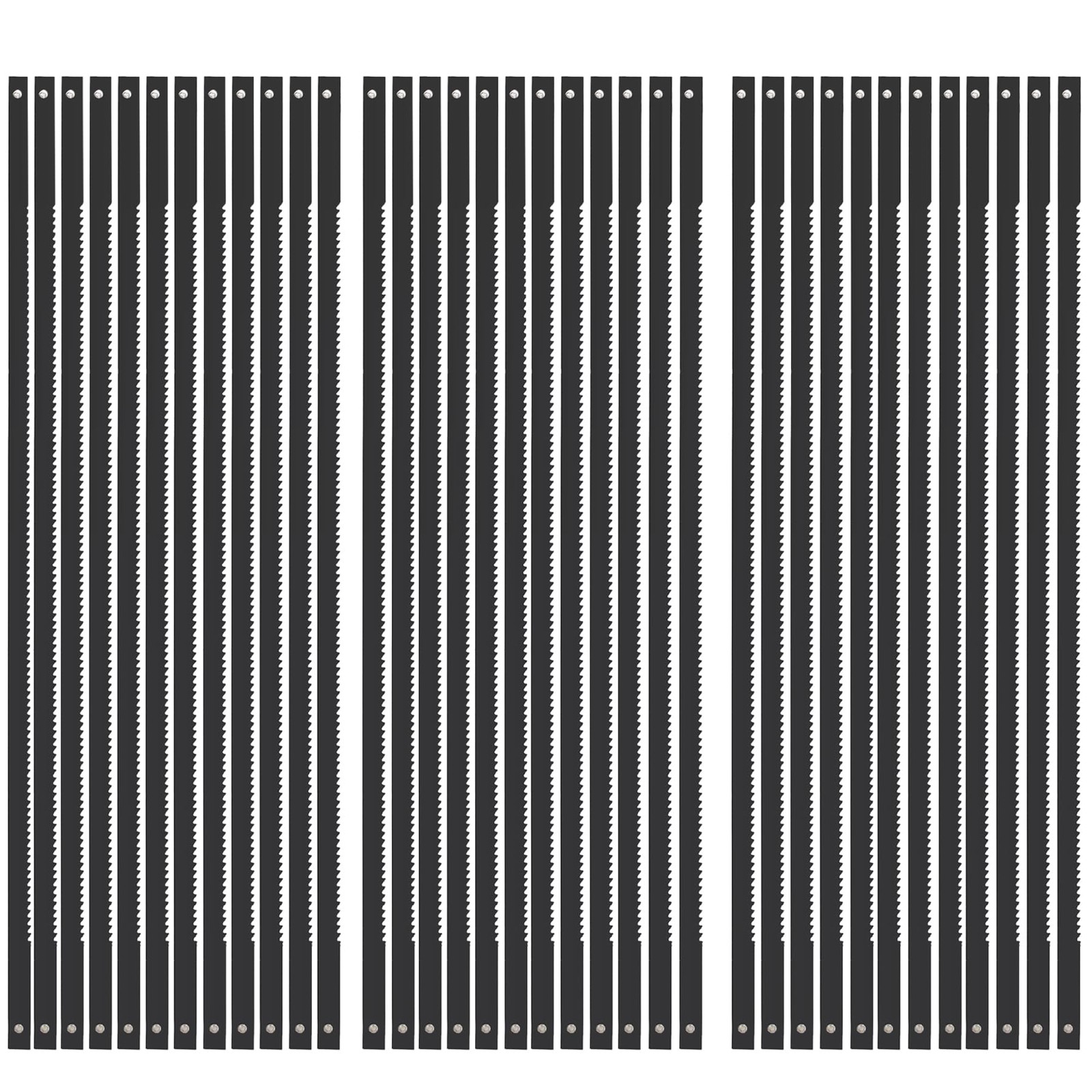 YullSorom 5-Inch 24TPI Scroll Saw Blade Pin End 5 Inch 24 TPI 36 Pack, Black gallery