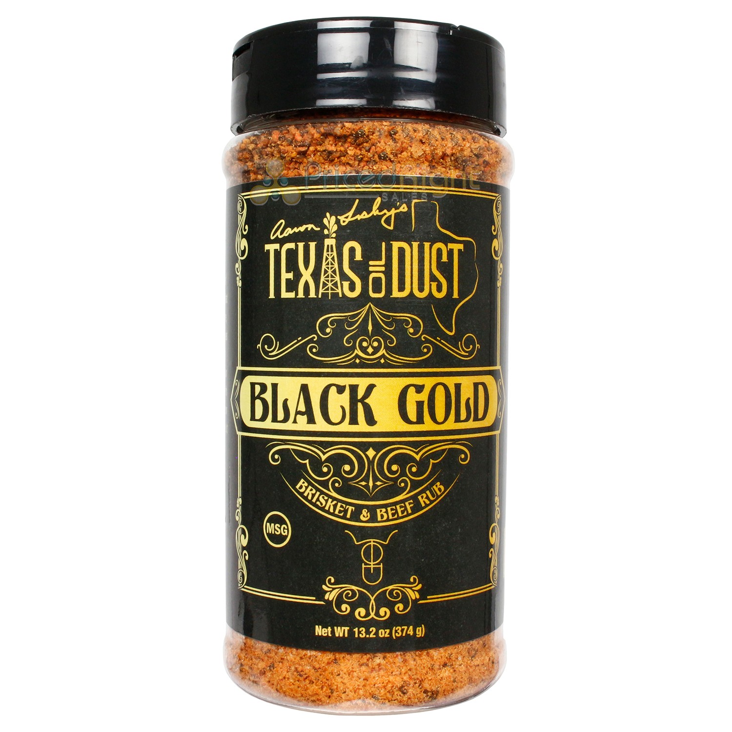 Texas Oil Dust Black Gold Brisket & Beef Seasoning Gluten Free No MSG 13.2 Ounce gallery