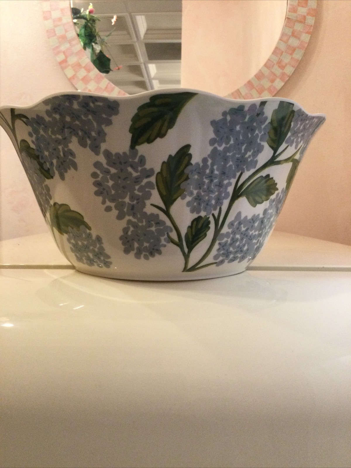 Rifle Paper Co. Hydrangea Serving Bowl gallery