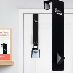 Extra Large Lock Box Door Mount Bracket – Over The Mounted Lockbox The Hook