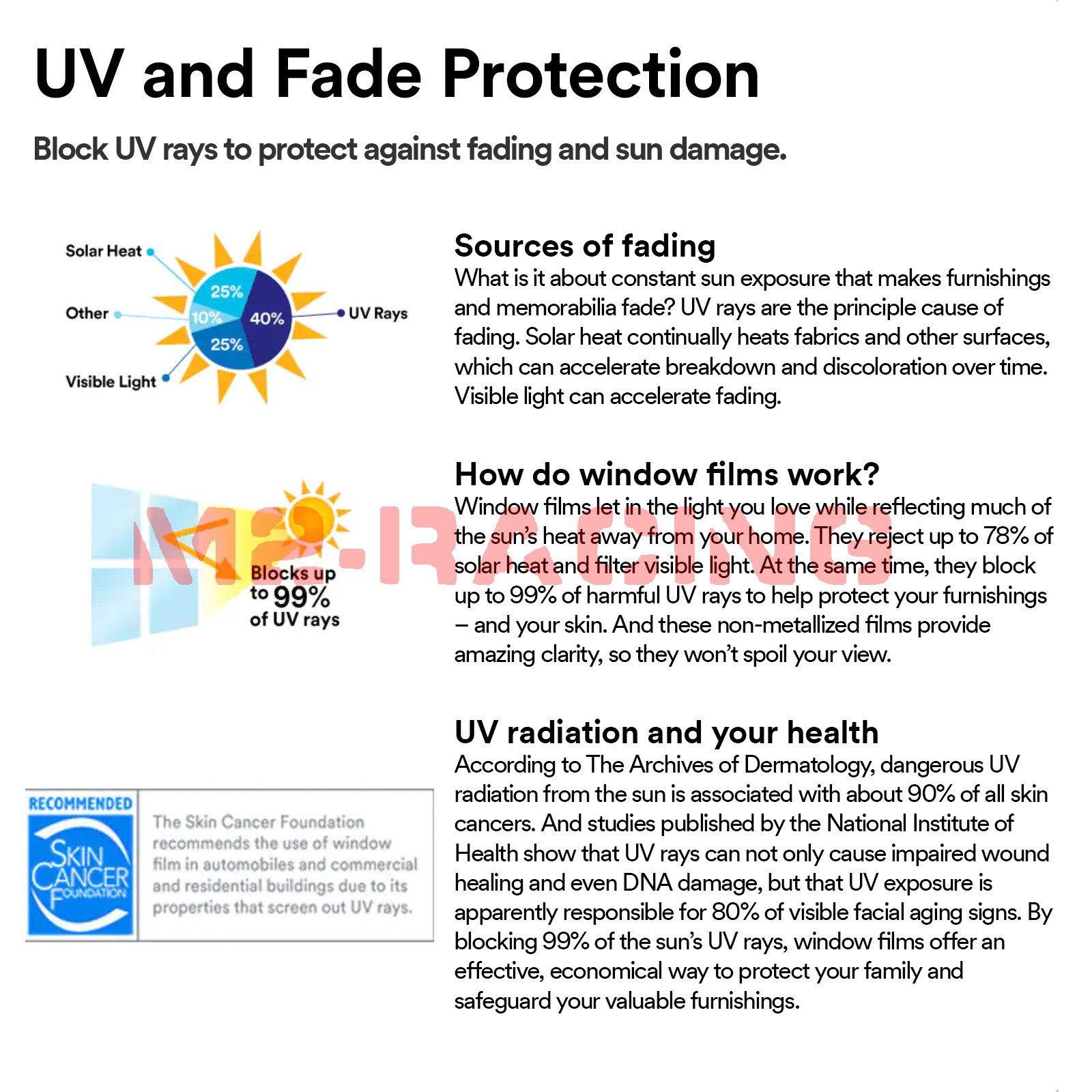 Window Tint One Way Mirror (Chrome Style ONLY) UV Heat Reflective Home Office gallery