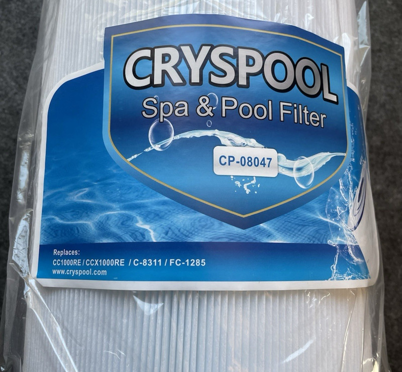 Cryspool Spa & Pool Filter CP-08047 For CC10000RE / CCX1000RE / C-8311 / FC-1285 gallery