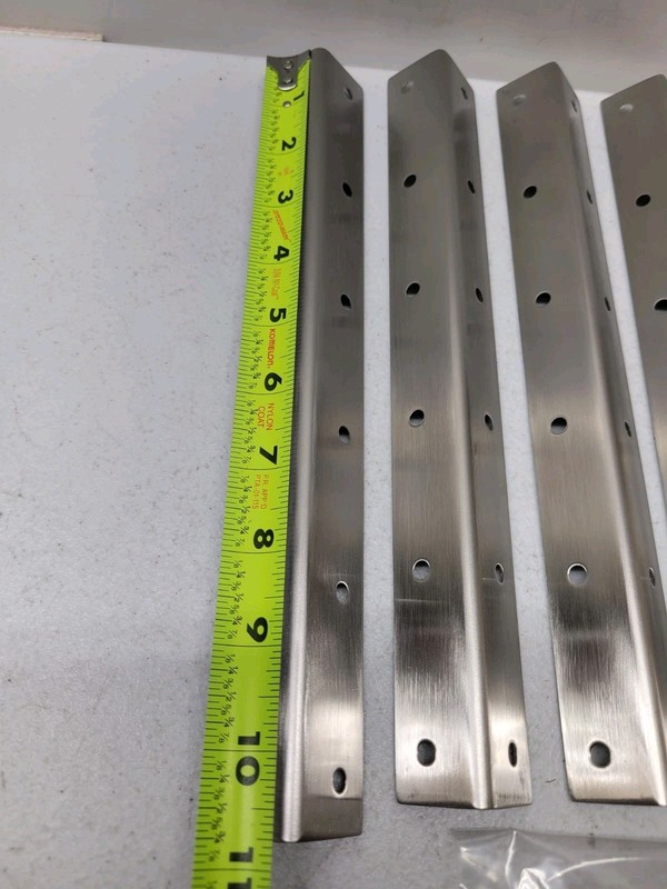 L Bracket Heavy Duty Corner Brace 4 Pack 11" Metal Shelf Bracket Angle Bracket gallery