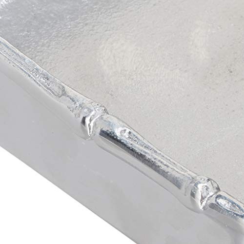 Mariposa Bamboo Napkin Box With Insert Silver Small gallery