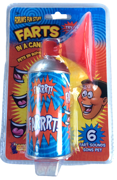 FARTS IN A CAN Button Whoopee Noise Maker Gas Joke Prank 6 Sounds Horn Machine gallery