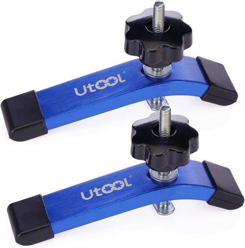 2 Pack T-Track Hold down Clamps Kit with 3-1/2" T-Bolts, 6-1/3" L X 1-1/5" Width gallery