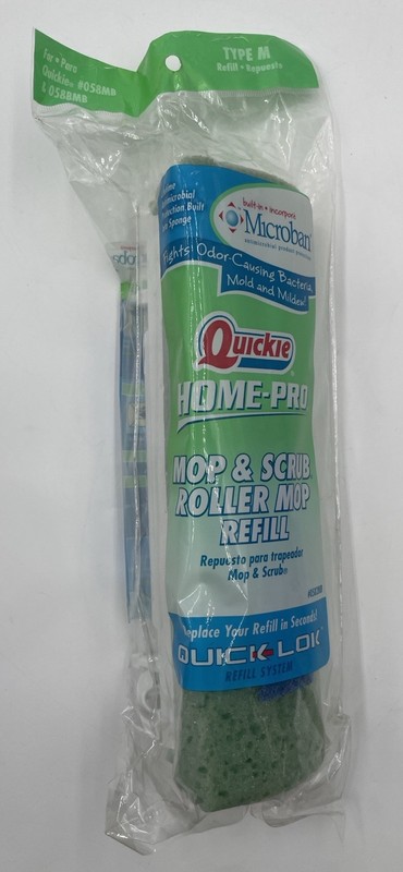 Quickie Roller Mop Refill Antimicrobial Microban Type M HomePro 0582MB gallery