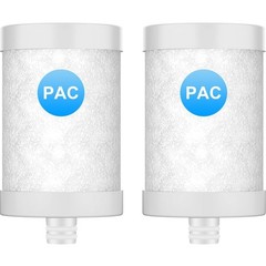 Replacement Filter Cartridge 2 Pack, Carbon Fiber, NSF Approved