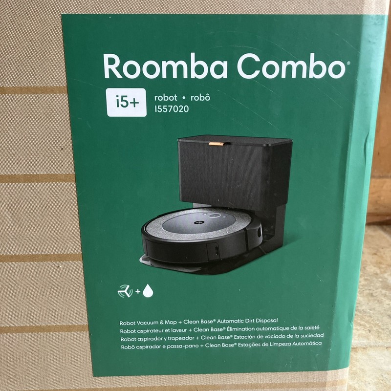 iRobot Roomba Combo i5+ Self-Emptying Smart Mapping Robot Vacuum and Mop *READ* gallery