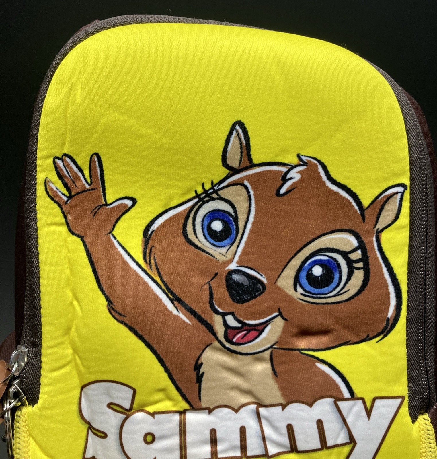 Great Wolf Lodge Sammy the Squirrel Backpack Back Pack - Yellow 2