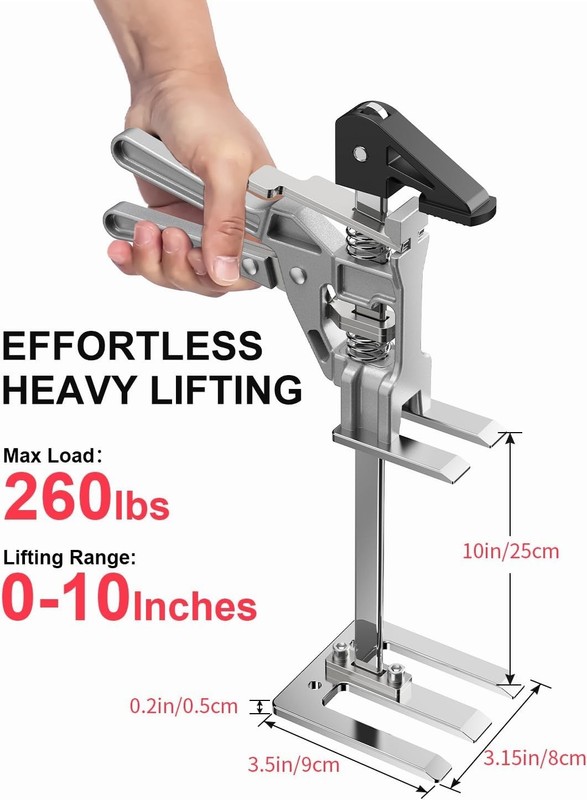 Labor Saving Arm Jack 2 Pack 10 Inch All Metal Hand Lifting Tool for Furniture gallery
