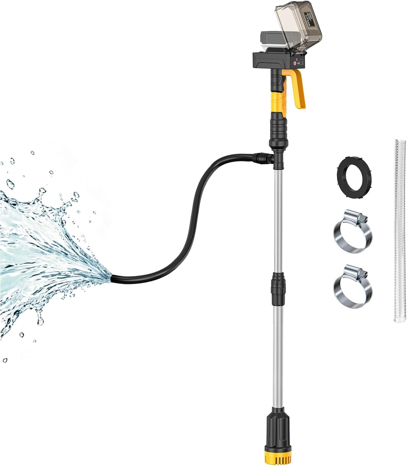 840GPH Cordless Stick Water Transfer Pump Compatible with Dewalt 20V (Tool Only) gallery