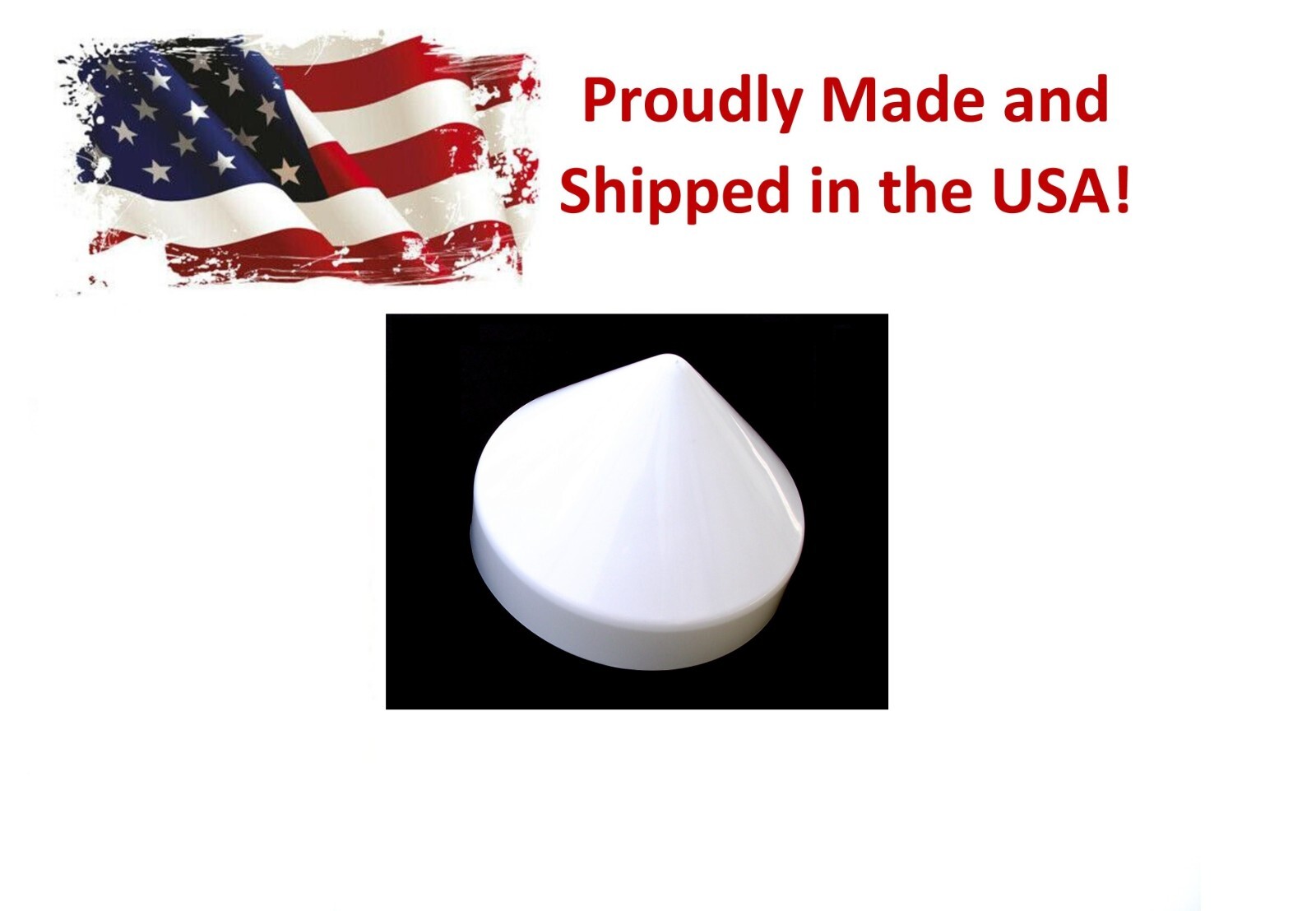 White Marine Dock Piling Cone Cap 5" to 14" - Plyon Post Piling Cones Cover Caps gallery