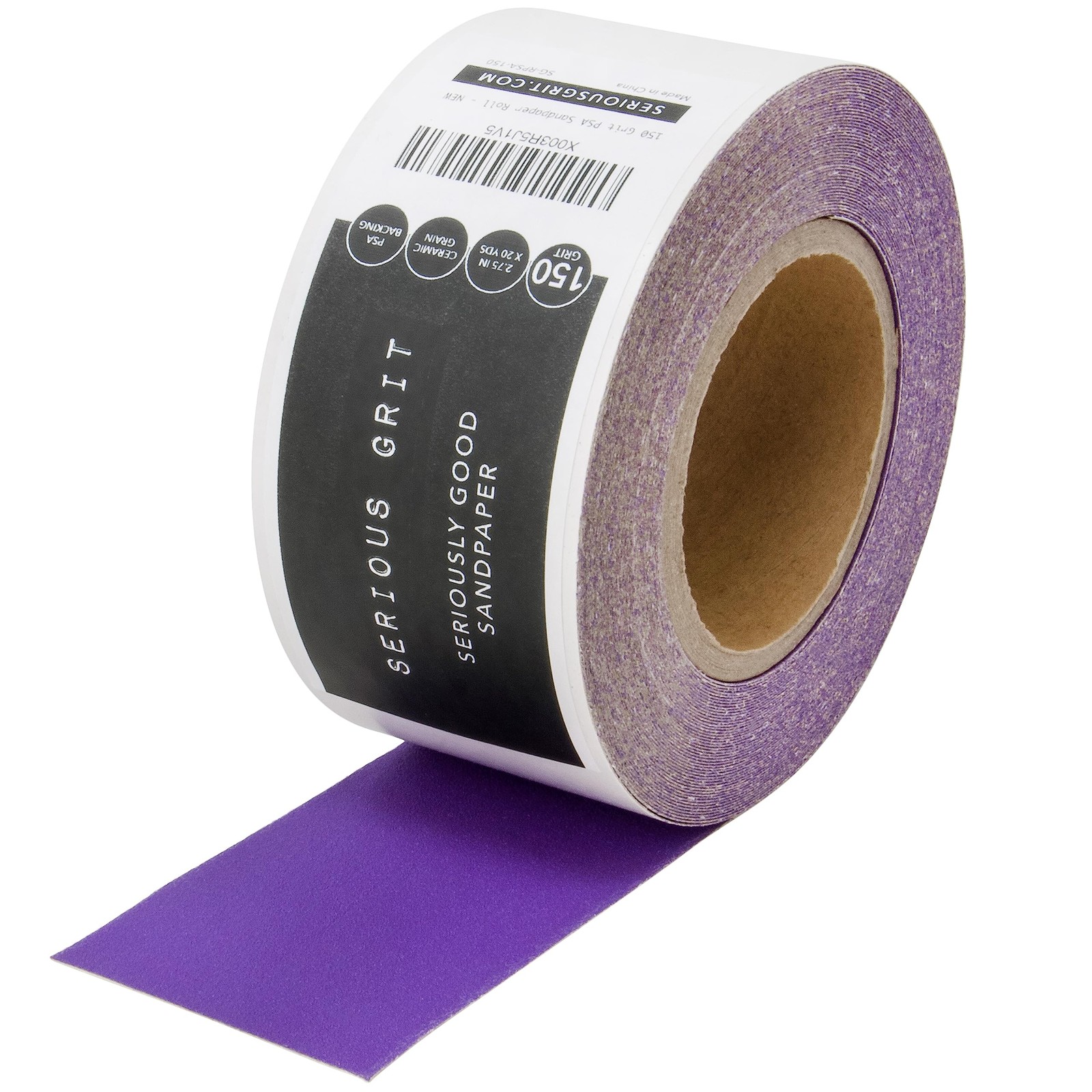 150 Grit Ceramic Grain PSA Sandpaper Roll - Heavy-Duty Stickyback Adhesive Lo... gallery