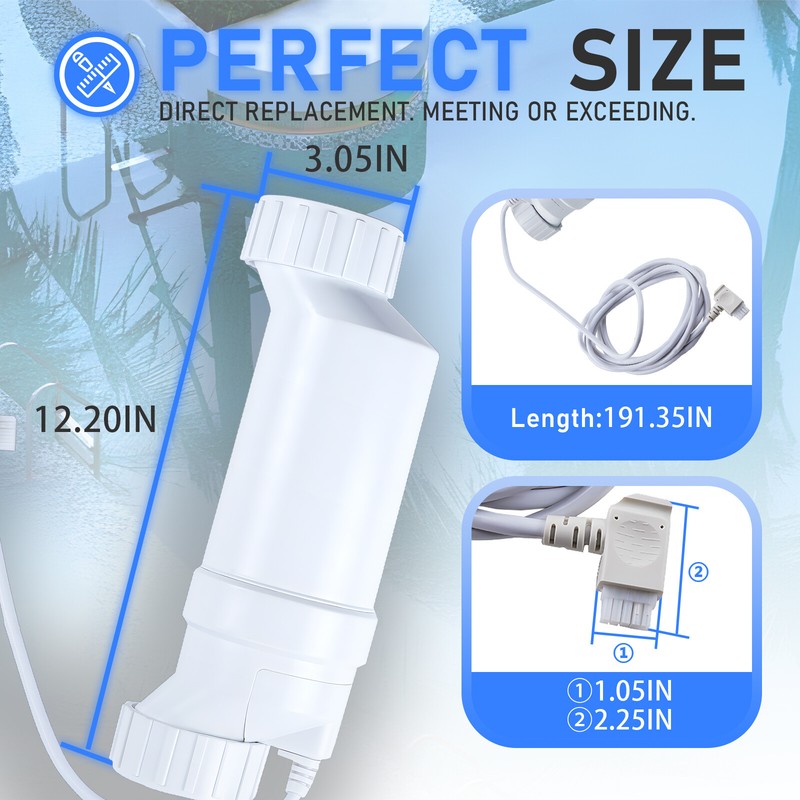 Salt Water Pool chlorinator System for Hayward Turbo Cell T-5 Cell 20000 Gallon gallery