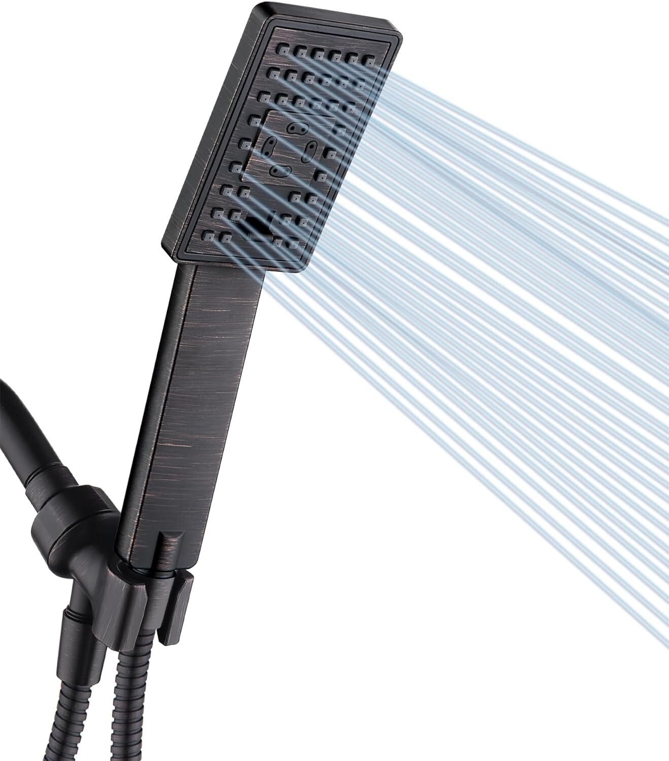 New BRIGHT SHOWERS Handheld Shower Head Set with 60'' Shower Hose PSS3490-06 gallery