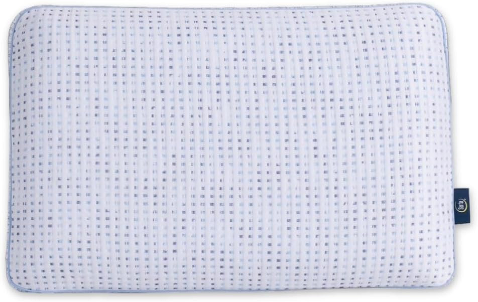 SERTA THERMAGEL Memory Foam Pillow Standard/Oversized Queen Size (16”x25”x5") gallery