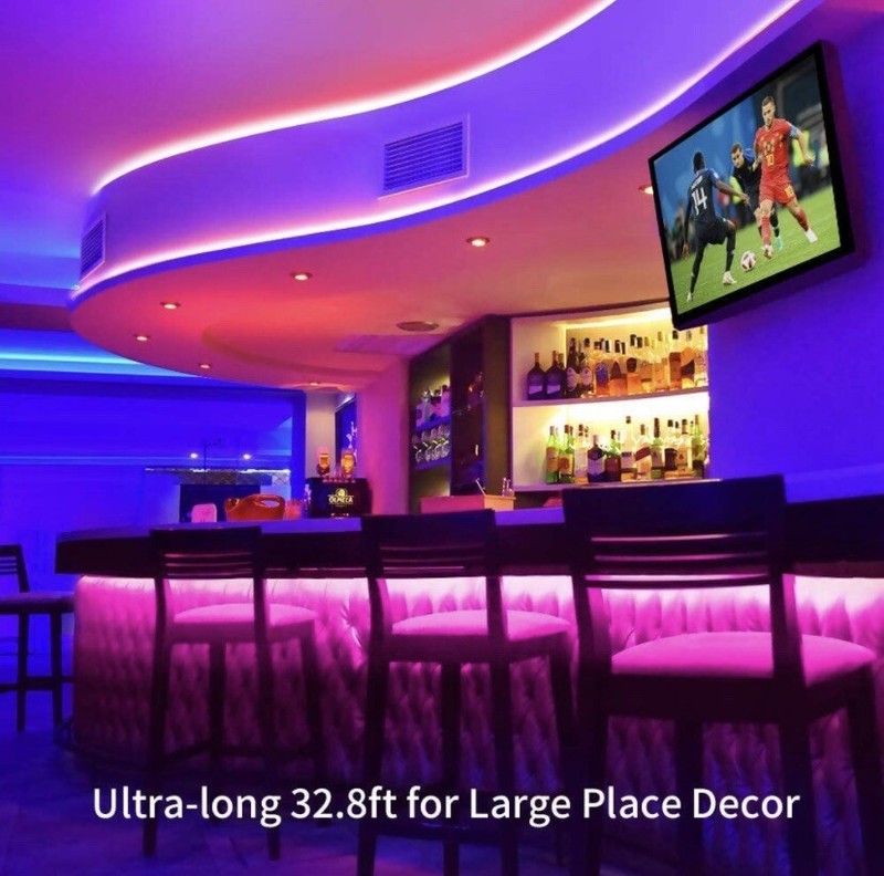 LED Strip Lights, 32.8FT / 10m 300 LED RGB LED Light Strip gallery