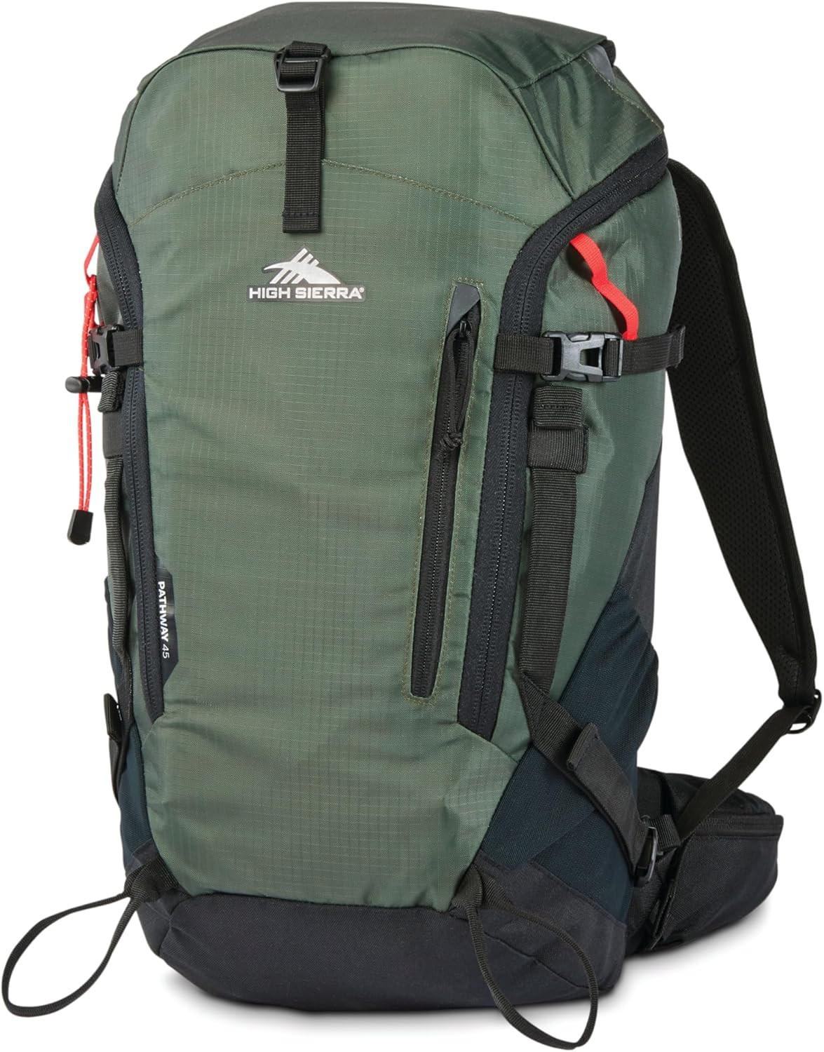 Pathway 2.0 45L Backpack in Forest Green/Black
