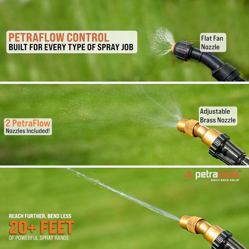 Petratools Battery Powered Sprayer 2 Gallon - HD2000-S - Heavy Duty Electric Spr gallery
