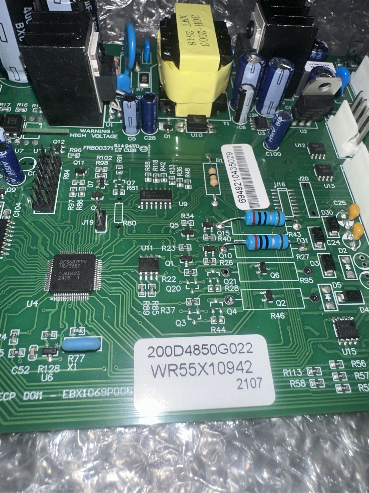 200D4850G022 For GE Refrigerator Main Control Board Replacement - WR55X10942 gallery