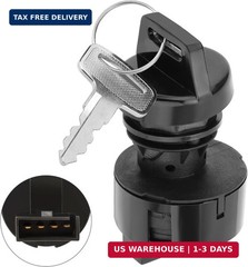 M MATI Ignition Key Switch 2 Position 4 Pin for Polaris 2000-2001 Sportsman Scra