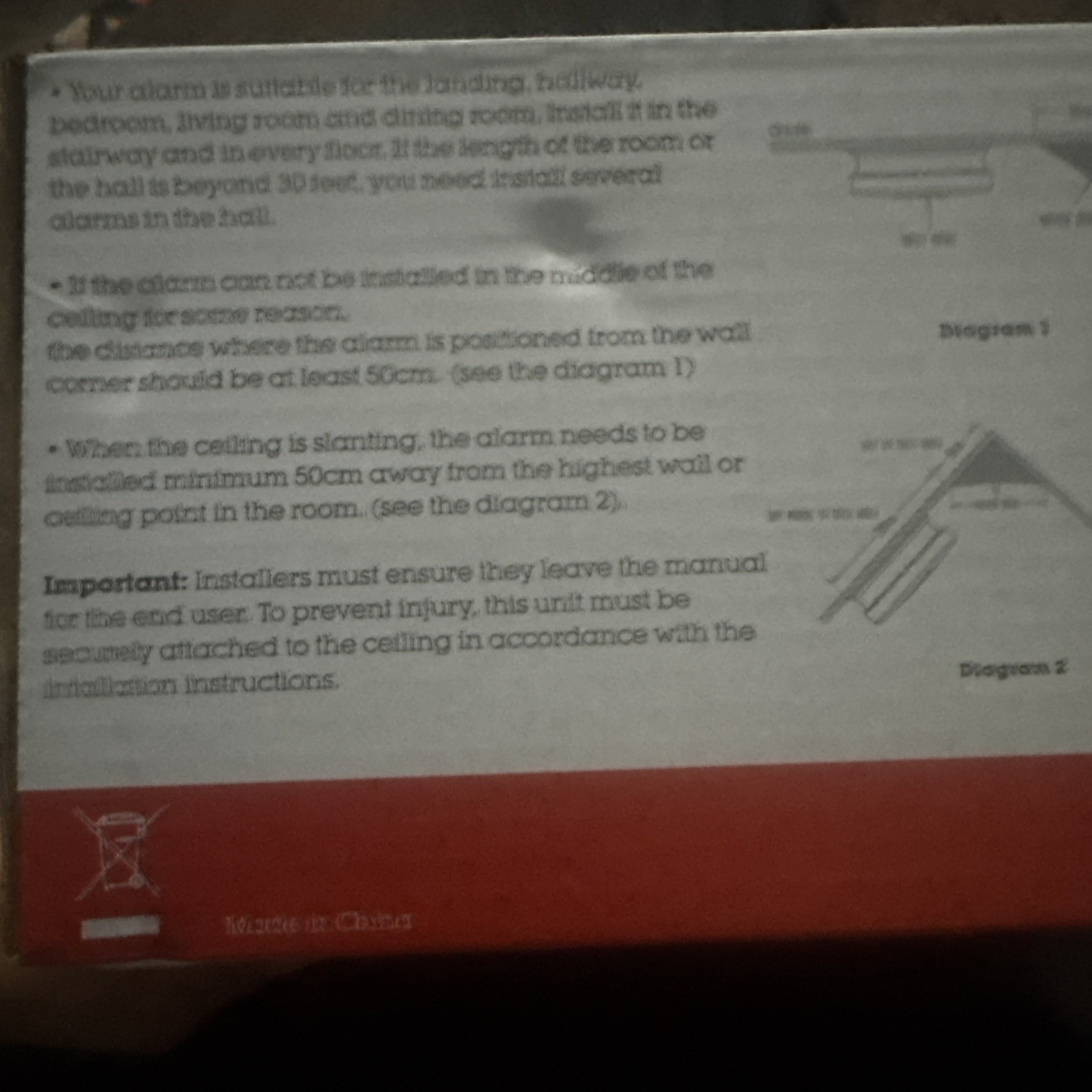 NEW 9-Volt Battery Operated Smoke Detector with Photoelectric Sensor Item 3PACK gallery