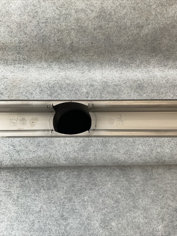 Quick Drain ProLine 26” Linear Drain w/ Outlet Polished Stainless Steel PLD26 D3 gallery