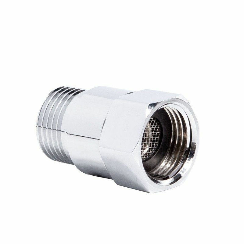1/2/5/6PCS G1/2" Flow Quick Control Shut-OFF Valve Shower Head Hand Water Saver gallery