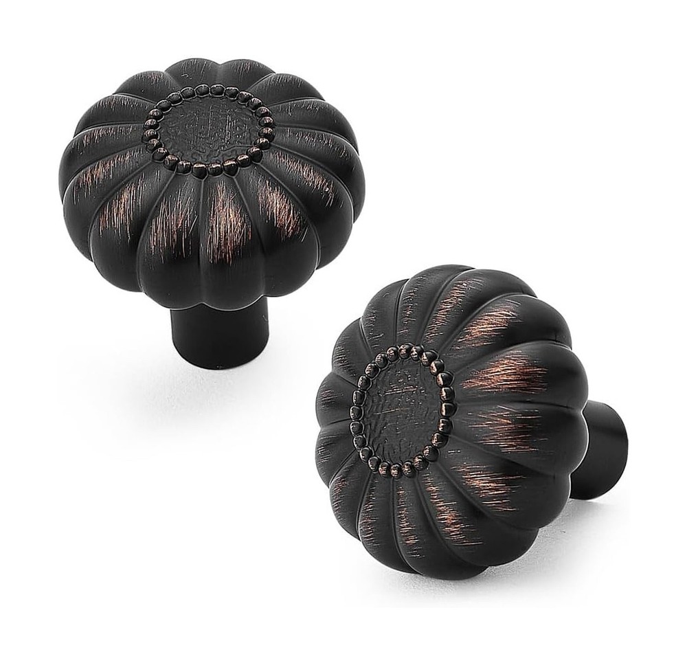 HARPOON 10 Pack Cabinet Knobs, Vintage Round Knob, Kitchen Bar ... USA FAST SHIP