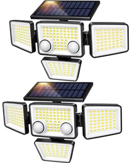 Solar Outdoor Lights - 3000LM 188 LED Motion Sensor Outdoor Assorted Sizes gallery