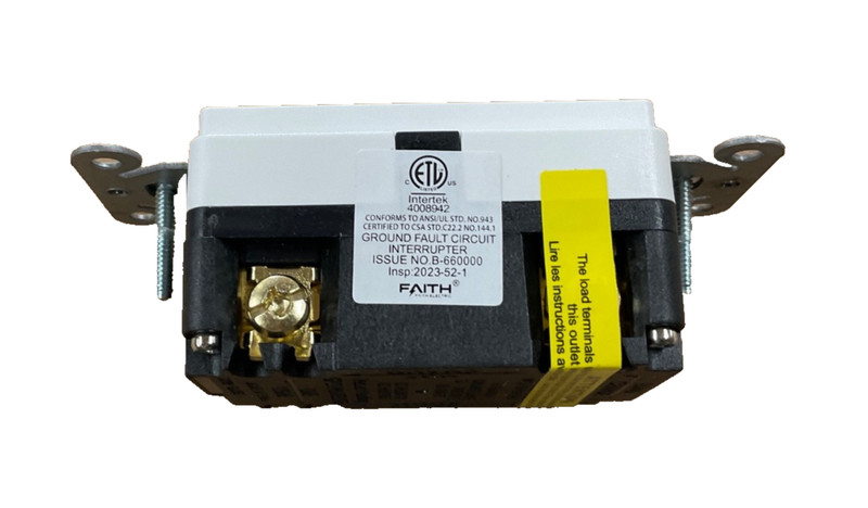 Intertek Ground Fault Circuit Interrupter (GFCI) GLS-15A-RV-W RV/Camper/Home gallery