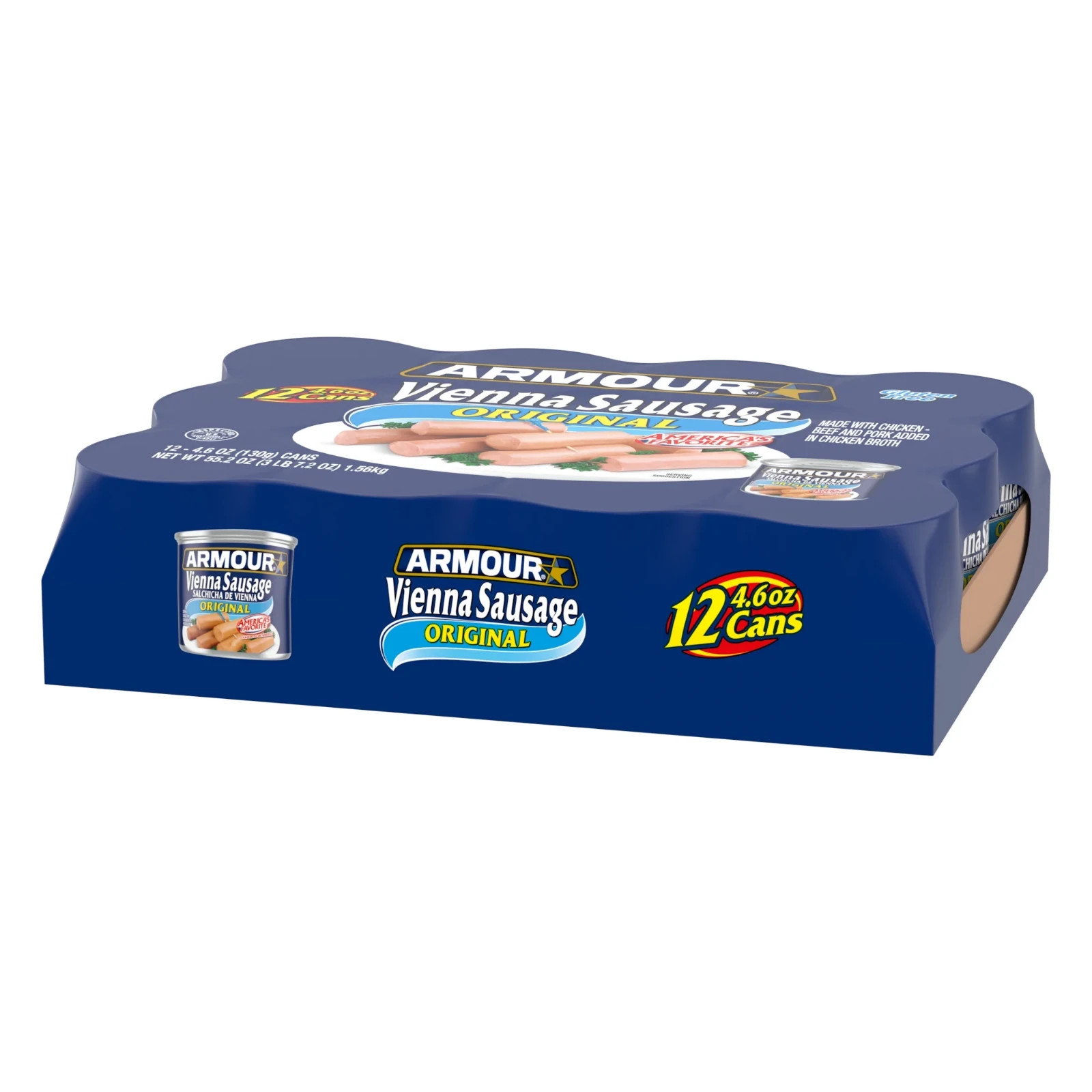 (12 Cans) Armour Original Vienna Sausage 4.6 oz gallery
