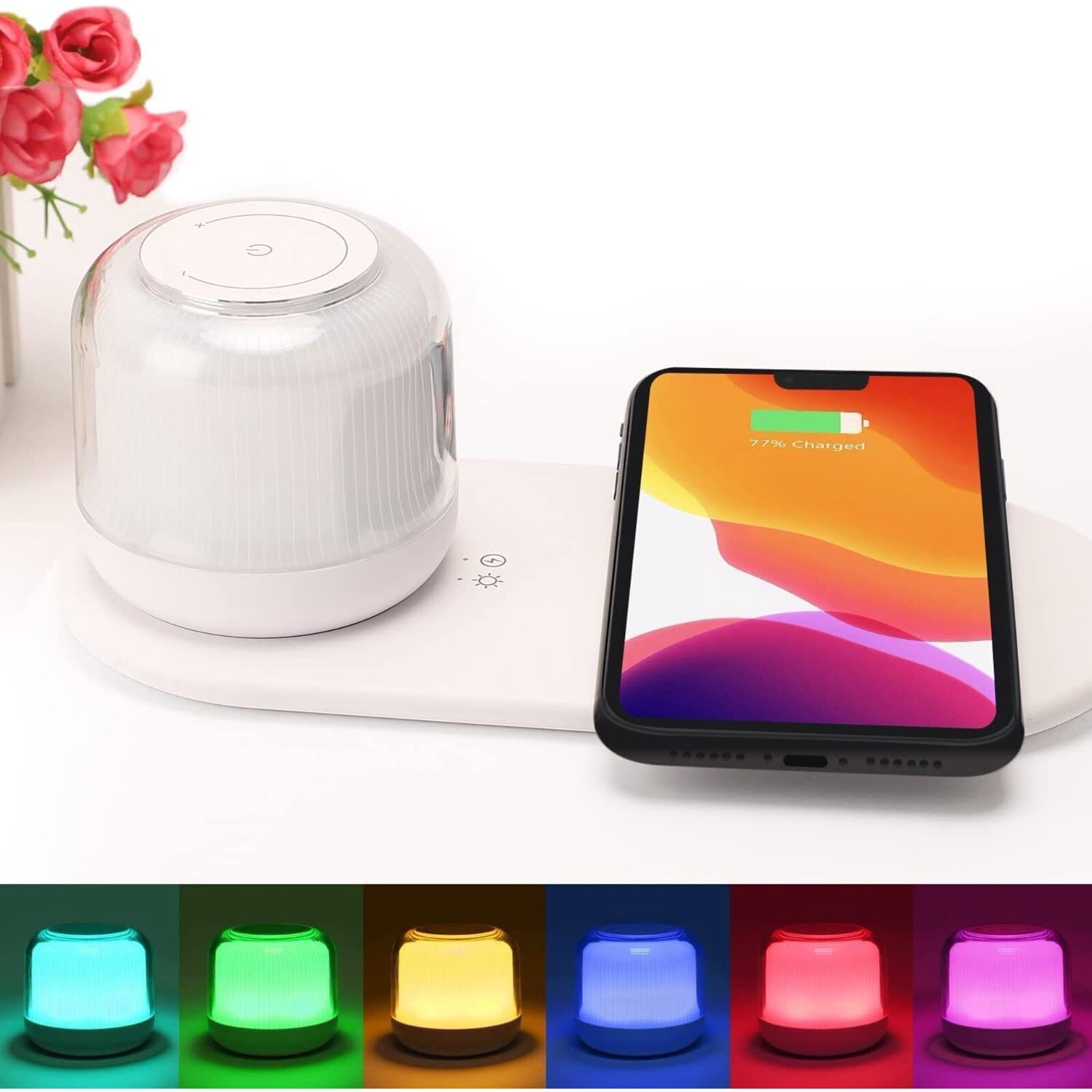 Wireless Night Light Fast Charging for iPhone 17,16,15 Series, Android, Samsun gallery