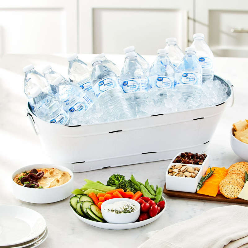 Great Value Purified Drinking Water, 16.9 fl oz Bottles, 40 Count Pack gallery