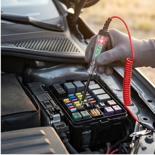 Digital Electrical Test Pen Automotive Voltage Tester 3V 24V gallery