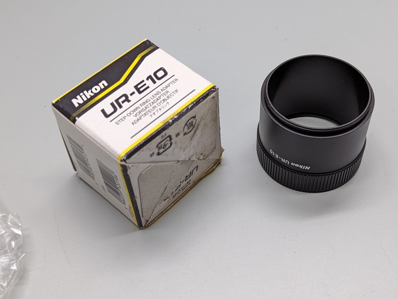 NIKON UR-E10 Step-Down Ring* lens adaptor F*S gallery