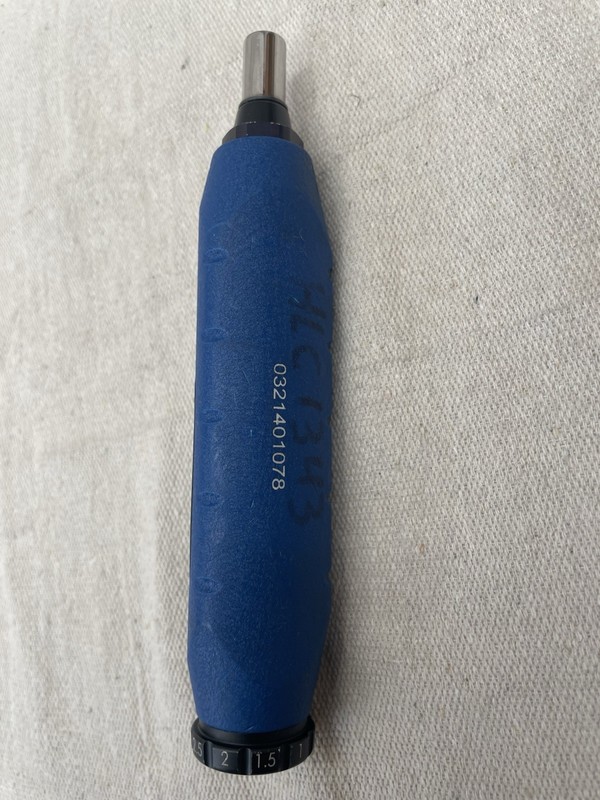 CDI MICRO ADJUSTABLE SCREWDRIVER 401SM RANGE 5-40 INCH POUNDS 1/4 INCH gallery