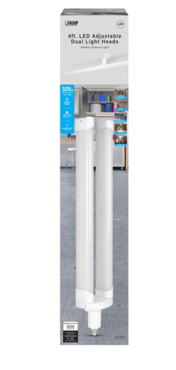 Feit Electric LED Light Panel, 4 Ft. Foldable, 40 Watts, 4000 Lumens, E26 Medium gallery