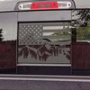 Rear Middle Window Decal for RAM 1500 2500 3500 20092024 Snow Mountain gallery