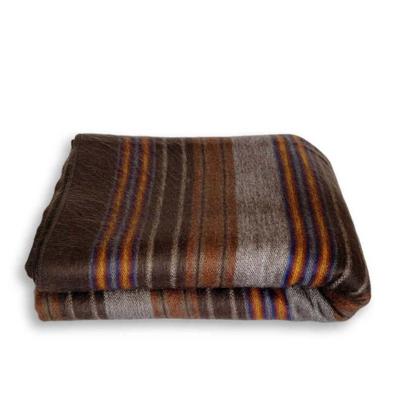 Alpaca Wool Throw Blanket | Warm, Ultra-Soft, 85" x 65" | Breathable, Non-Itc... gallery