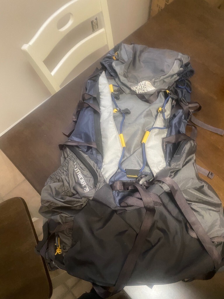 Northface Outrider 75 Hiking Backpack with X Frame