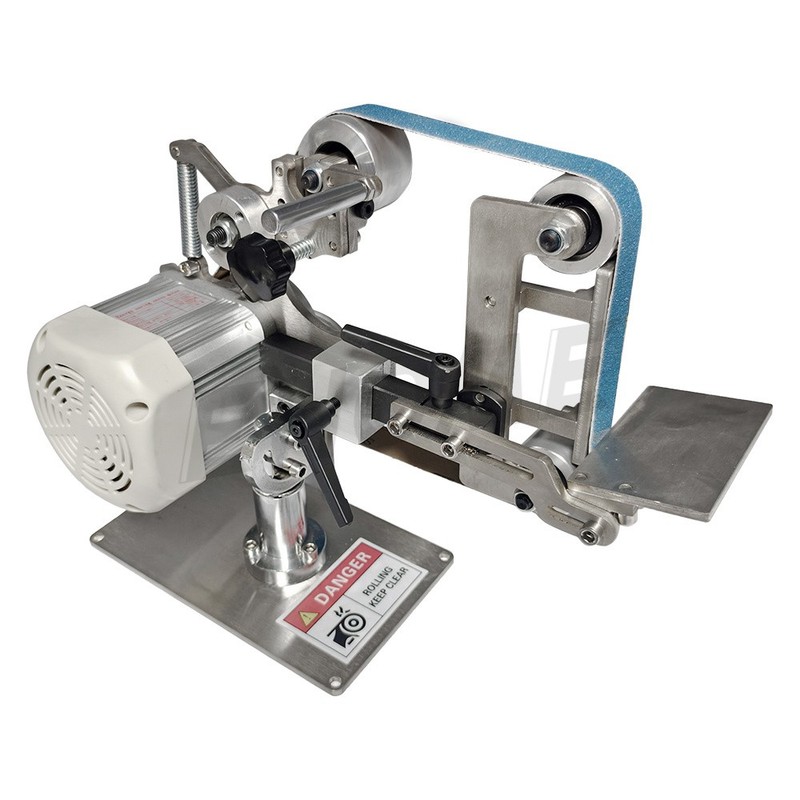Belt Grinder Sander 30 x 1-Inch Variable Speed with VFD 2 Grinding Moulds gallery